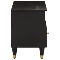 Mobile Porta TV 80x33x46 cm in Legno Massello di Mango 358337