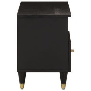 Mobile Porta TV 80x33x46 cm in Legno Massello di Mango 358337