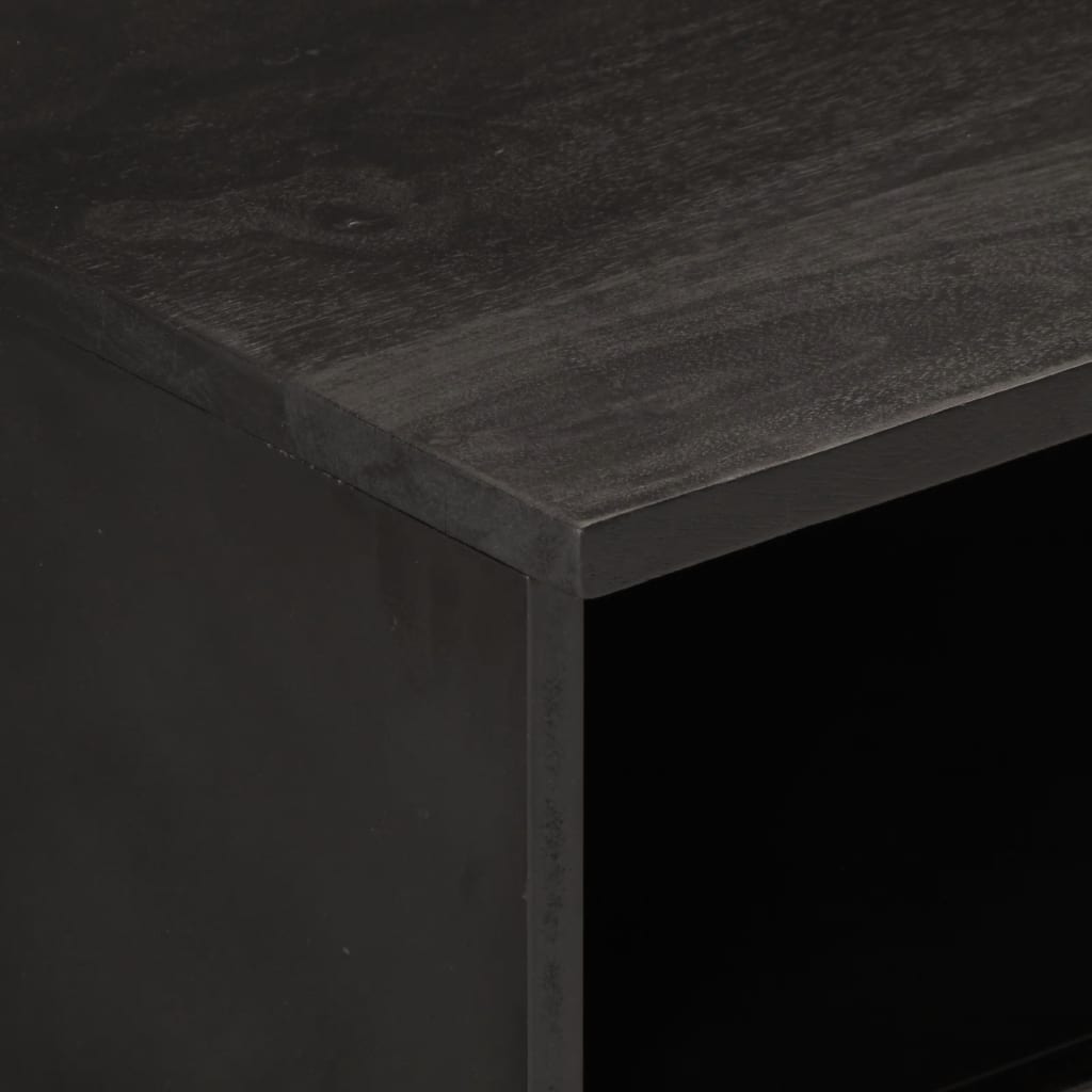 Mobile Porta TV 80x33x46 cm in Legno Massello di Mango 358337