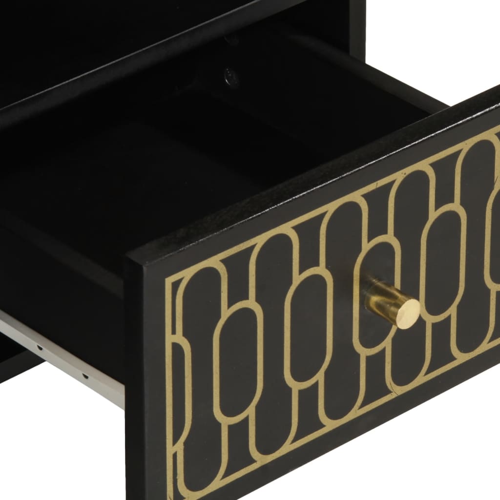 Mobile Porta TV-Mobile per TV-Credenza TV 100x33x46 cm in Legno Massello di Mango 482407
