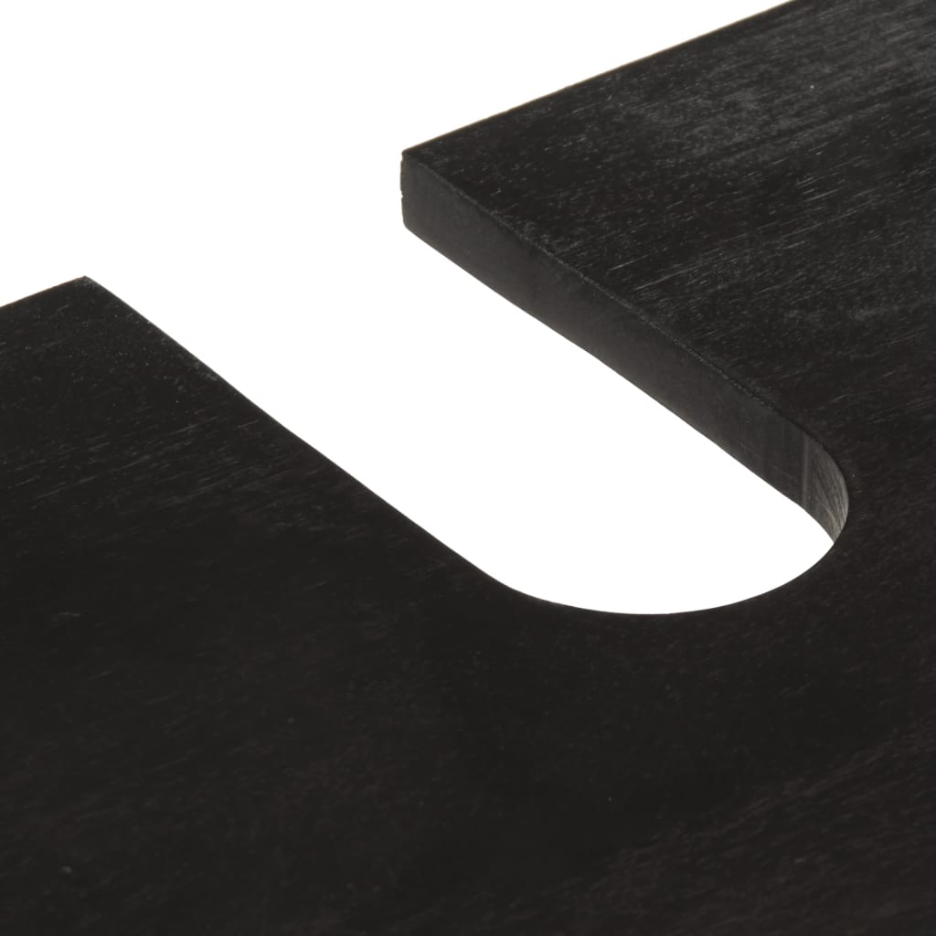 vidaXL Mobile Lavabo da Bagno 62x33x58cm in Legno Massello di Mango