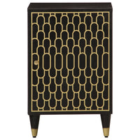 Mobile da Bagno 38x33x58 cm in Legno Massello di Mango 358341