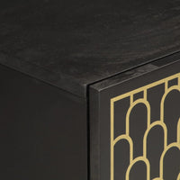 Mobile da Bagno 38x33x58 cm in Legno Massello di Mango 358341