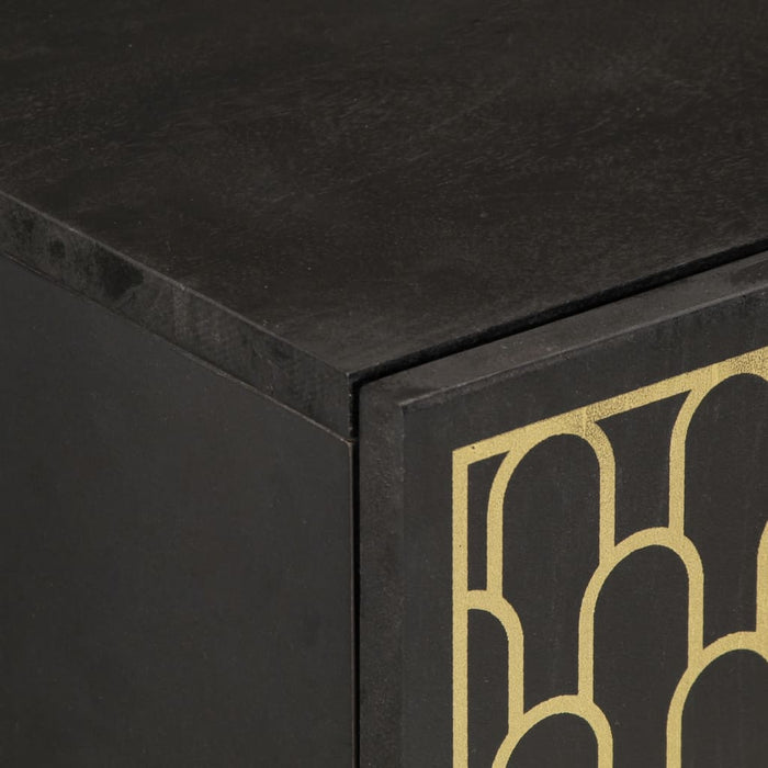 Credenza-Buffet-Armadio da cucina 40x33x75 cm in Legno Massello di Mango 243650