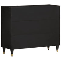 Credenza 90x33x75 cm in Legno Massello di Mango 358348
