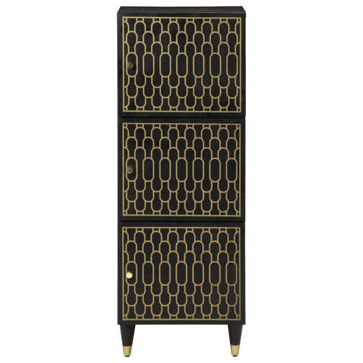 Credenza 40x33x110 cm in Legno Massello di Mango 358349