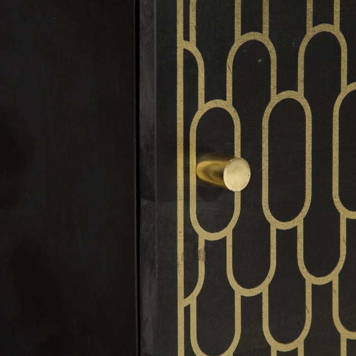 Credenza 40x33x110 cm in Legno Massello di Mango