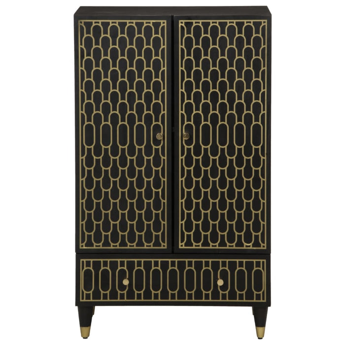 vidaXL Credenza 60x33x110 cm in Legno Massello di Mango