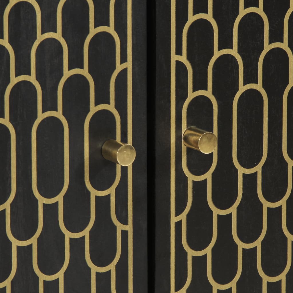 Credenza 60x33x110 cm in Legno Massello di Mango 358350