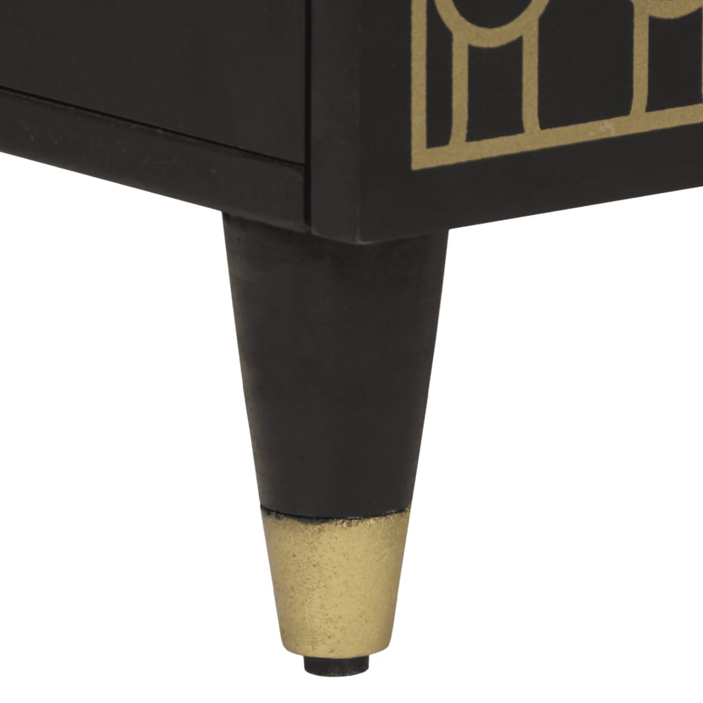 vidaXL Credenza 60x33x110 cm in Legno Massello di Mango