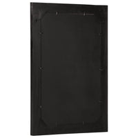 Specchio da Bagno 50x70x2,5 cm Legno Massello di Mango e Vetro 358351