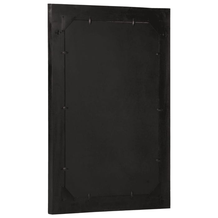Specchio da Bagno 50x70x2,5 cm Legno Massello di Mango e Vetro 358351