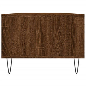 Tavolino da Salotto Rovere Marrone 90x50x36,5 cm in Multistrato 830595