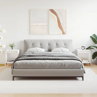 Comodini 2pz Bianco Lucido 40x35x50 cm in Legno Multistrato 830705