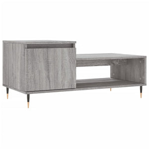 Tavolino da Salotto grigio sonoma 100x50x45cm Legno Multistrato 830826