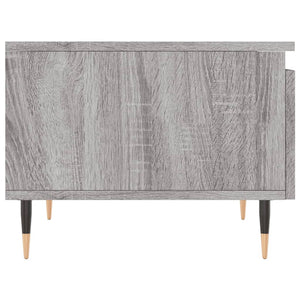Tavolino da Salotto Grigio Sonoma 50x46x35 cm Legno Multistrato 830856