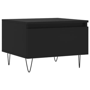 Tavolino da Salotto Nero 50x46x35 cm in Legno Multistratocod mxl 118763