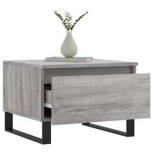 Tavolini Salotto 2pz Grigio Sonoma 50x46x35cm Legno Multistrato
