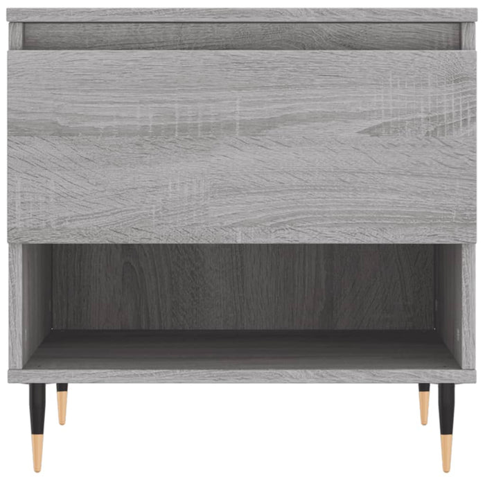 Tavolino da Salotto Grigio Sonoma 50x46x50 cm Legno Multistrato 830904
