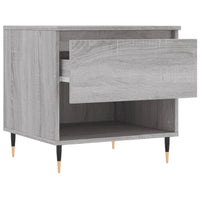 Tavolino da Salotto Grigio Sonoma 50x46x50 cm Legno Multistrato 830904