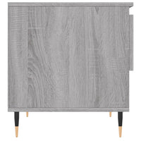 Tavolino da Salotto Grigio Sonoma 50x46x50 cm Legno Multistrato 830904