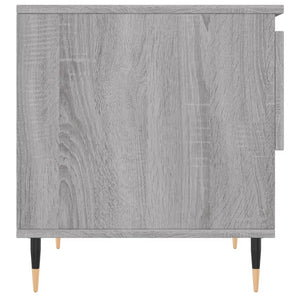 Tavolino da Salotto Grigio Sonoma 50x46x50 cm Legno Multistrato 830904