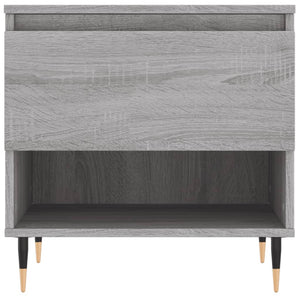 Tavolini Salotto 2pz Grigio Sonoma 50x46x50cm Legno Multistrato 830905