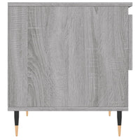 Tavolini Salotto 2pz Grigio Sonoma 50x46x50cm Legno Multistrato 830905