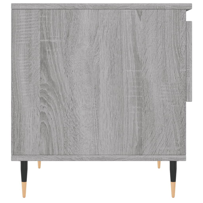 Tavolini Salotto 2pz Grigio Sonoma 50x46x50cm Legno Multistrato 830905