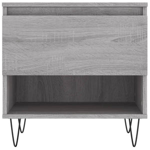Tavolini Salotto 2pz Grigio Sonoma 50x46x50cm Legno Multistrato 830921