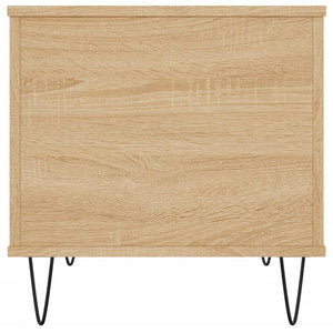 Tavolino Salotto-Tavolino da soggiorno-Tavolo Rovere Sonoma 60x44,5x45 cm Legno Multistrato 146119