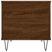 Tavolino Salotto-Tavolino da soggiorno-Tavolo Rovere Marrone 60x44,5x45 cm Legno Multistrato 539130