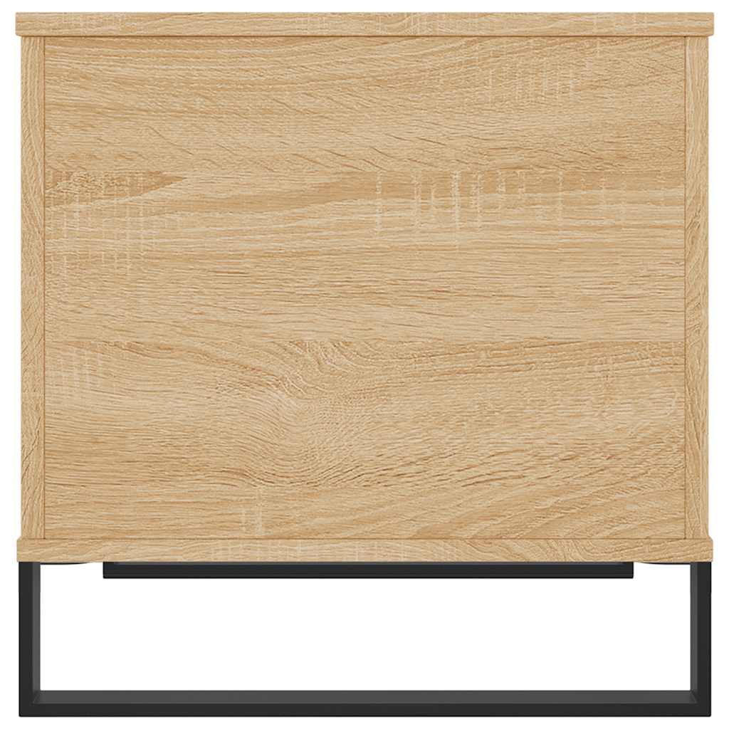 Tavolino Salotto-Tavolino da soggiorno-Tavolo Rovere Sonoma 60x44,5x45 cm Legno Multistrato 792056