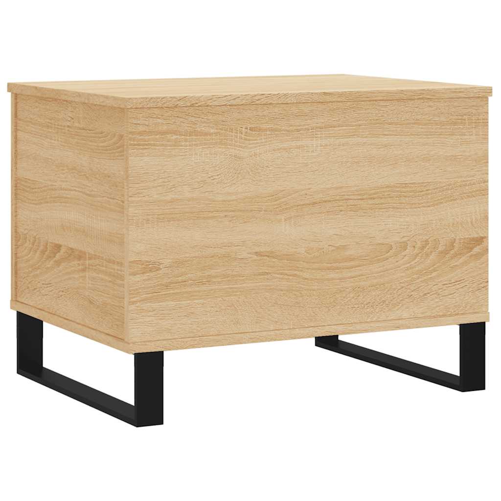Tavolino Salotto-Tavolino da soggiorno-Tavolo Rovere Sonoma 60x44,5x45 cm Legno Multistrato 792056