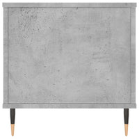 Tavolino Salotto-Tavolino da soggiorno-Tavolo Grigio Cemento 90x44,5x45 cm Legno Multistrato 387447