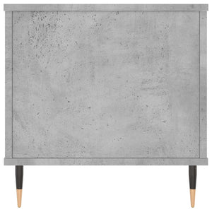 Tavolino Salotto-Tavolino da soggiorno-Tavolo Grigio Cemento 90x44,5x45 cm Legno Multistrato 387447