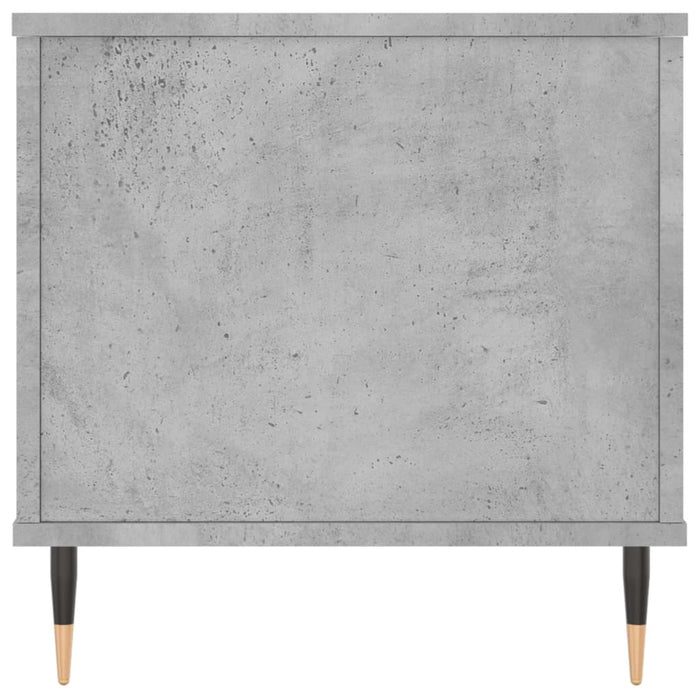 Tavolino Salotto-Tavolino da soggiorno-Tavolo Grigio Cemento 90x44,5x45 cm Legno Multistrato 387447