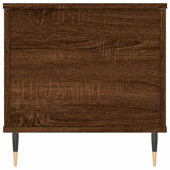 Tavolino Salotto-Tavolino da soggiorno-Tavolo Rovere Marrone 90x44,5x45 cm Legno Multistrato 100894