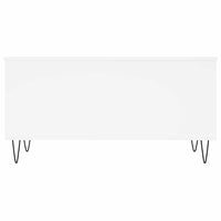 Tavolino da Salotto-Tavolino da soggiorno-Tavolo Bianco 90x44,5x45 cm in Legno Multistrato 387494