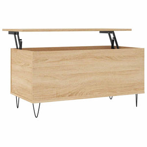 Tavolino Salotto-Tavolino da soggiorno-Tavolo Rovere Sonoma 90x44,5x45 cm Legno Multistrato 991860