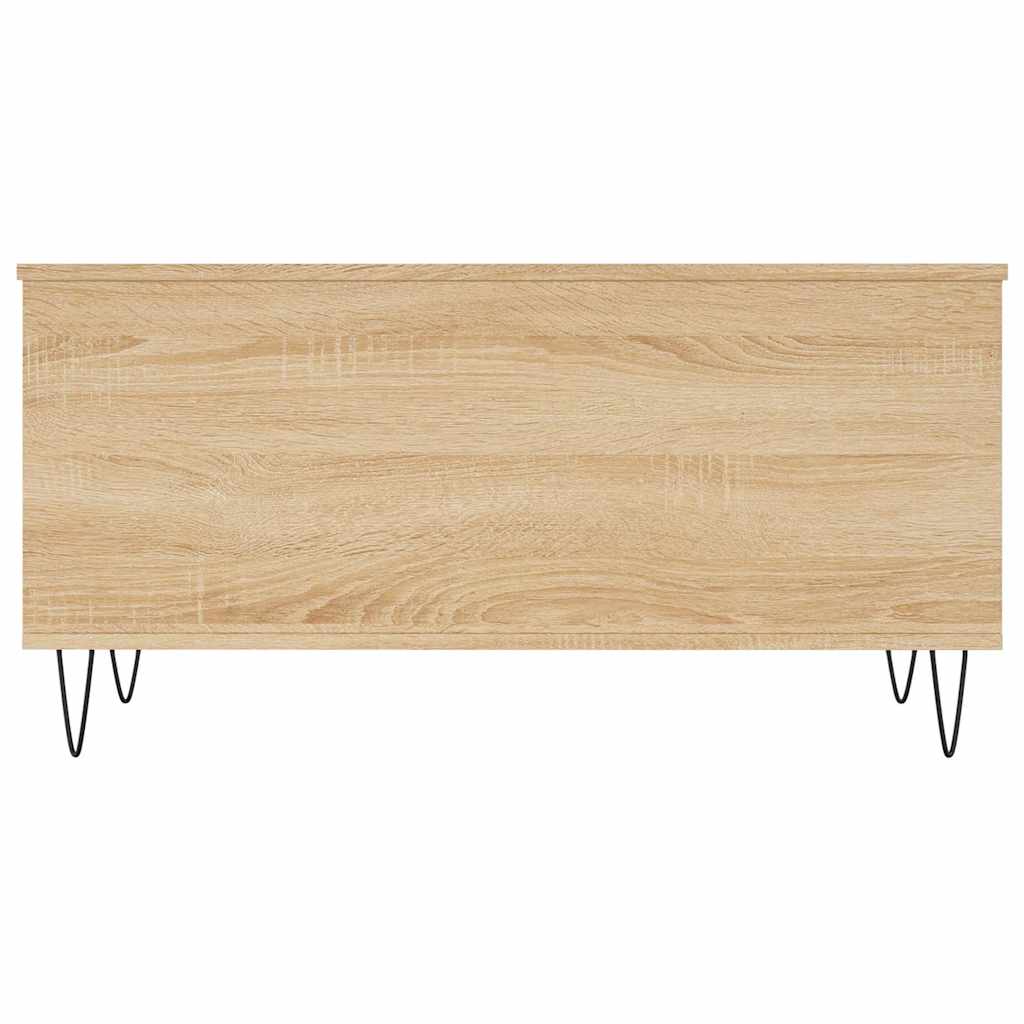 Tavolino Salotto-Tavolino da soggiorno-Tavolo Rovere Sonoma 90x44,5x45 cm Legno Multistrato 991860