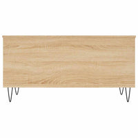 Tavolino Salotto-Tavolino da soggiorno-Tavolo Rovere Sonoma 90x44,5x45 cm Legno Multistrato 991860