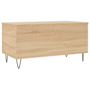 Tavolino Salotto-Tavolino da soggiorno-Tavolo Rovere Sonoma 90x44,5x45 cm Legno Multistrato 991860