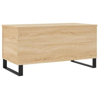 Tavolino Salotto-Tavolino da soggiorno-Tavolo Rovere Sonoma 90x44,5x45 cm Legno Multistrato 865225