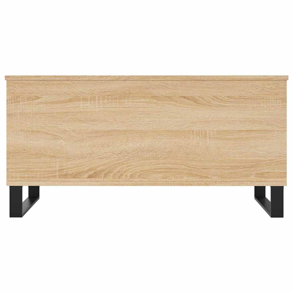 Tavolino Salotto-Tavolino da soggiorno-Tavolo Rovere Sonoma 90x44,5x45 cm Legno Multistrato 865225