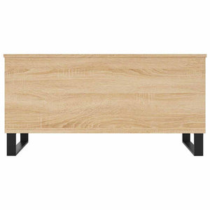 Tavolino Salotto-Tavolino da soggiorno-Tavolo Rovere Sonoma 90x44,5x45 cm Legno Multistrato 865225