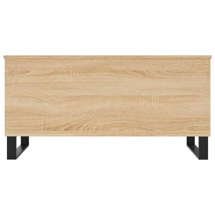 Tavolino Salotto-Tavolino da soggiorno-Tavolo Rovere Sonoma 90x44,5x45 cm Legno Multistrato 865225