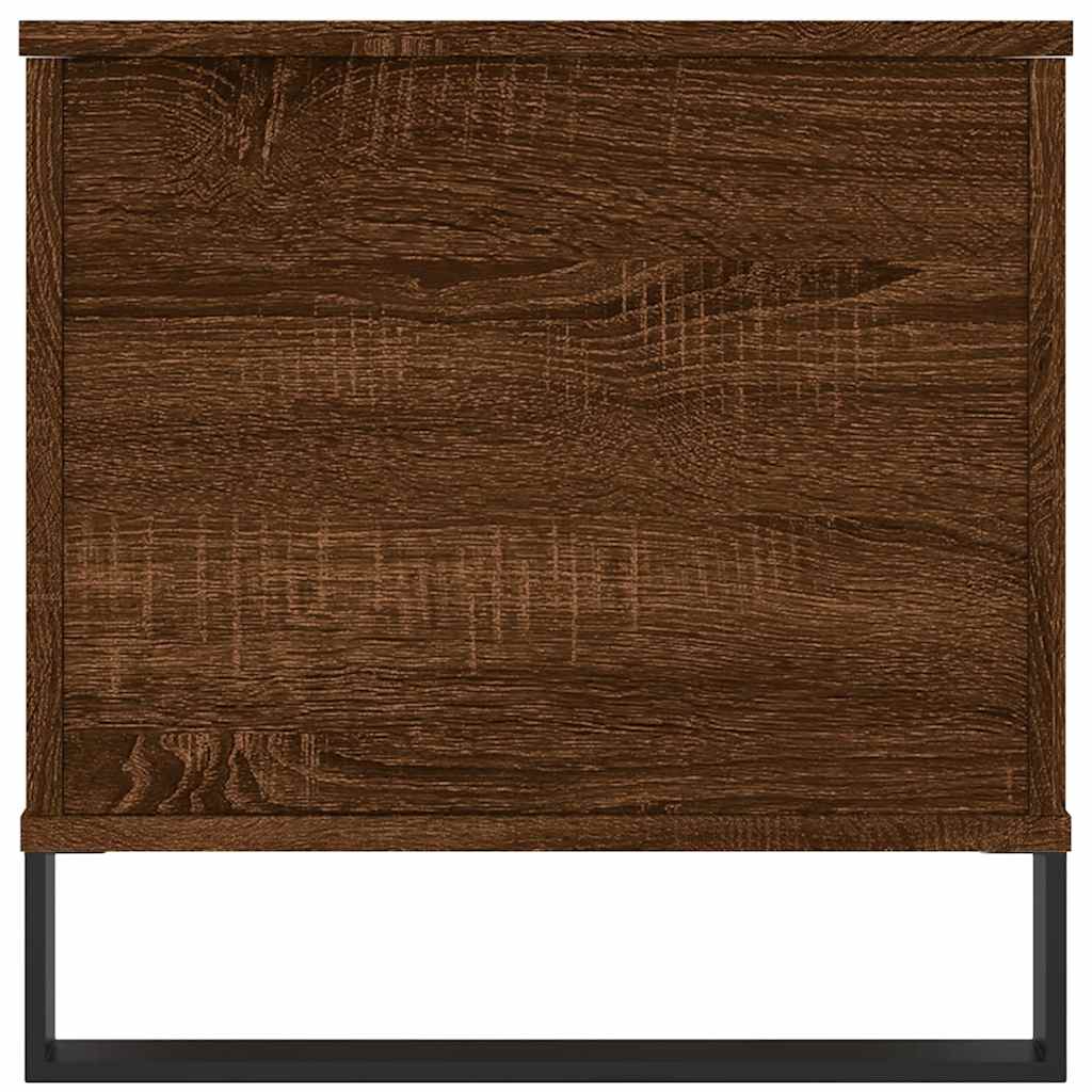 Tavolino Salotto-Tavolino da soggiorno-Tavolo Rovere Marrone 90x44,5x45 cm Legno Multistrato 325006