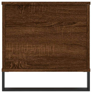 Tavolino Salotto-Tavolino da soggiorno-Tavolo Rovere Marrone 90x44,5x45 cm Legno Multistrato 325006
