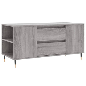 Tavolino Salotto Grigio Sonoma 102x44,5x50 cm Legno Multistrato 830994
